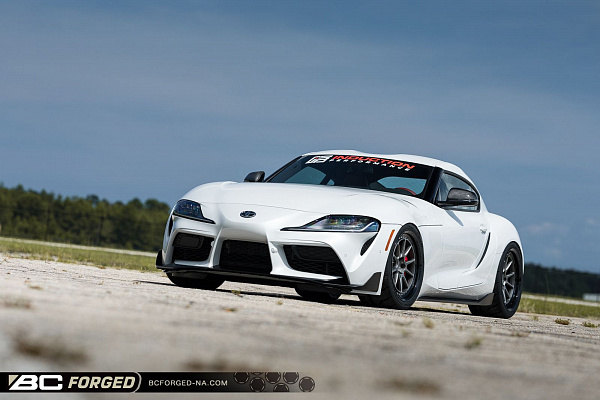 Фото дисков BC Forged LE10 // MLE10 Матовый графит на Toyota Supra A90