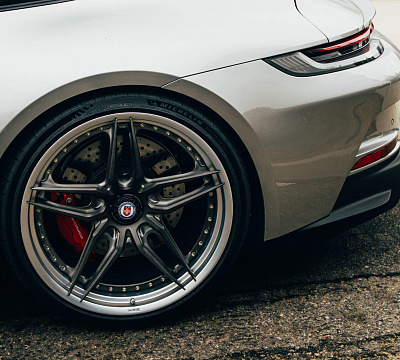 Фото дисков HRE S107SC на Porsche 911 VIII