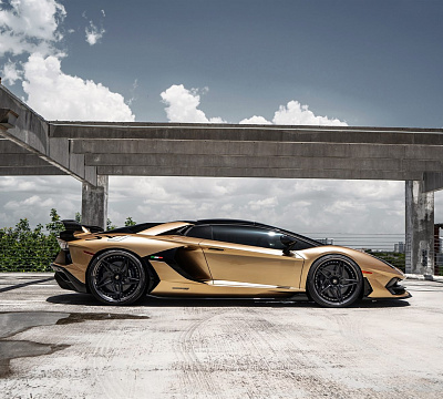 Фото дисков Anrky S3-X3 на Lamborghini Aventador