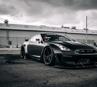 Фото дисков Savini SV80 на Nissan GT-R