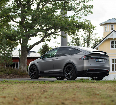 Фото дисков Vossen CG-205T на Tesla Model X