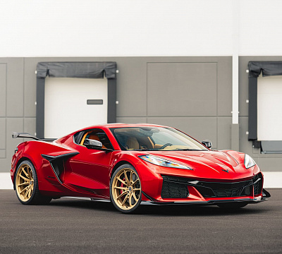 Фото дисков Brixton Forged PF11 R / RS на Chevrolet Corvette C8