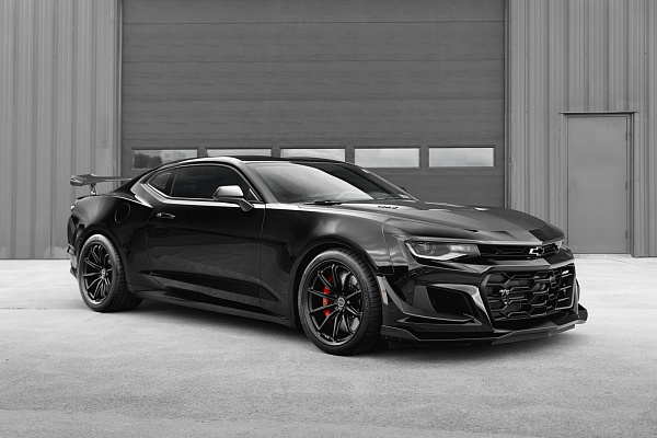 Фото дисков Brixton Forged R11-RS Черный сатин на Chevrolet Camaro VI