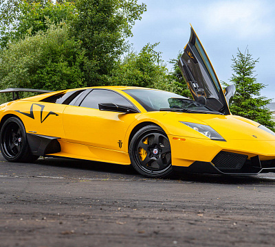 Фото дисков HRE 527 на Lamborghini Murcielago