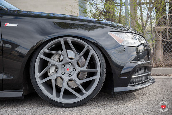 Фото дисков Vossen CG-209T Матовый графит на Audi A/RS 6 (C7)