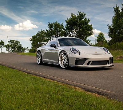 Фото дисков Anrky S3-X1 на Porsche 911 VII