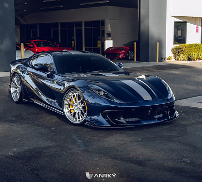 Фото дисков Anrky AN30 на Ferrari 812