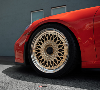 Фото дисков HRE 501 на Porsche 911 VIII
