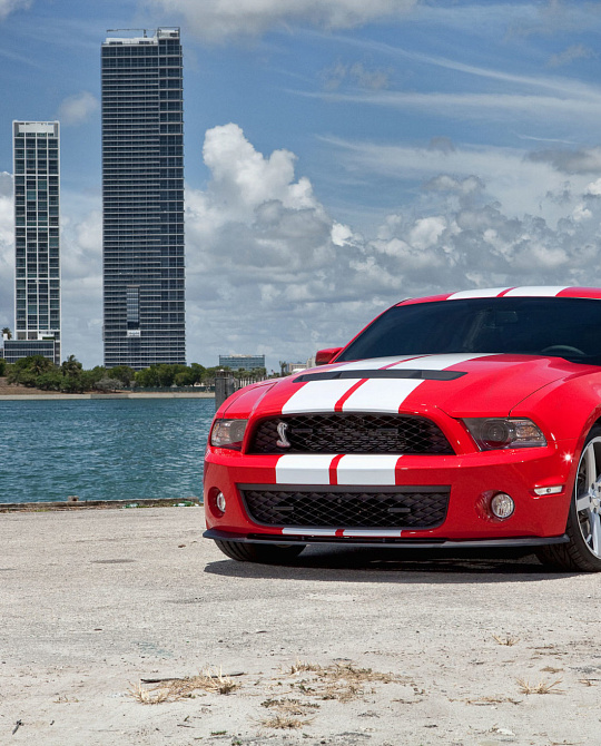 Фото дисков CV3 Серебро на Ford Mustang V