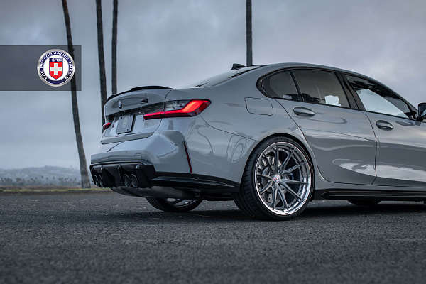 Фото дисков HRE S104SC Глянцевый тонированный лак на BMW 3/M3 (G2x/G80)