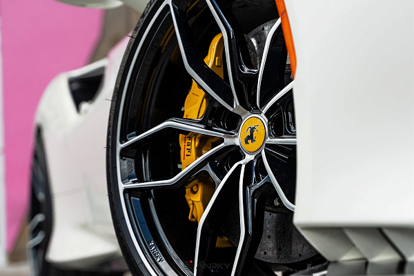 Фото дисков Anrky AN11 Алмазная проточка на Ferrari F8
