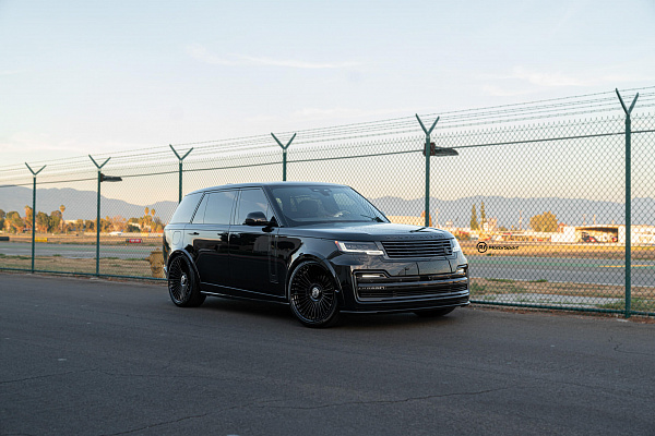 Фото дисков HRE L109M Черный глянец на Range Rover V