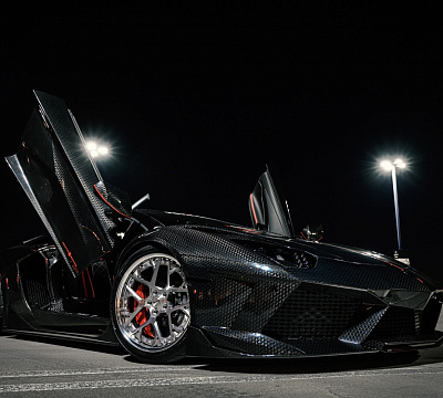 Фото дисков Savini SV84 на Lamborghini Aventador