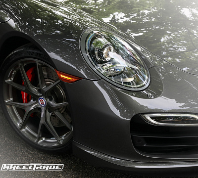 Фото дисков HRE P101 на Porsche 911 VII