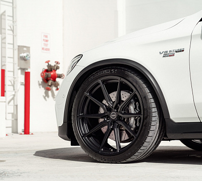Фото дисков Vossen HF-3 на Mercedes-Benz GLC (X253, C253)