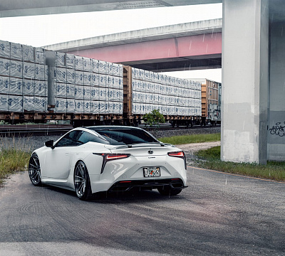 Фото дисков Anrky AN34 на Lexus LC 500