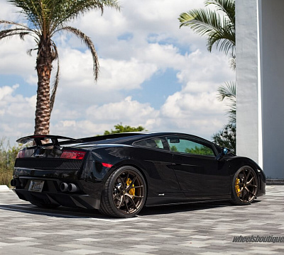 Фото дисков HRE P101 на Lamborghini Gallardo