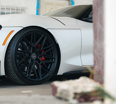 Фото дисков Vossen HF-7 на Toyota Supra A90