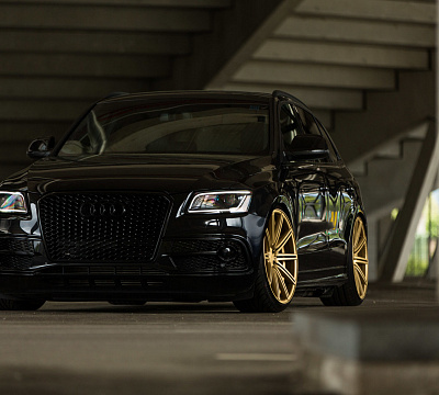 Фото дисков Vossen CV4 на Audi Q5 (8R)
