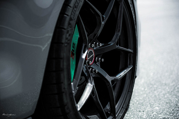 Фото дисков Brixton Forged PF5 Глянцевый темный лак на Audi A/RS 7 (4G)