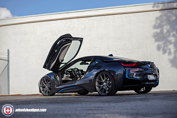 Фото дисков HRE P101 Сатиновый графит на BMW i8