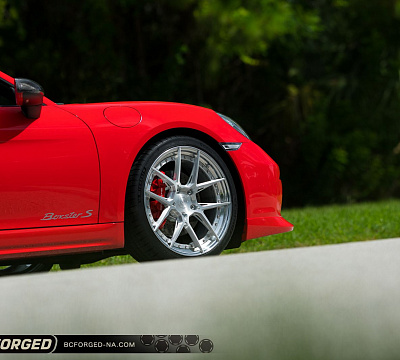 Фото дисков BC Forged HCA381 на Porsche Boxster III