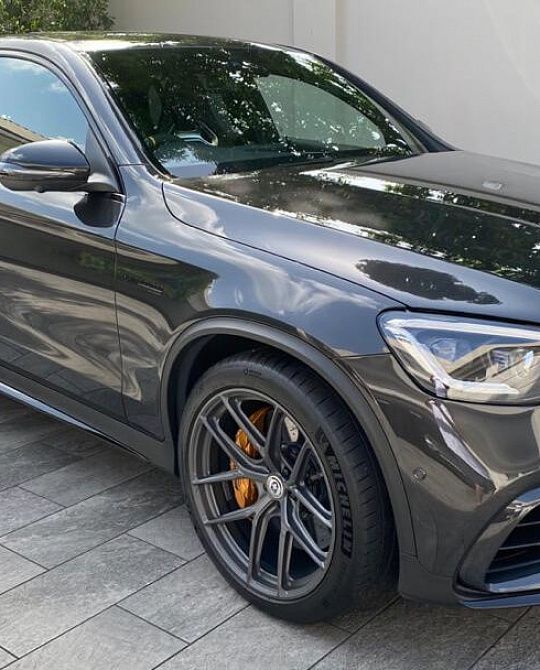 Фото дисков P101SC Сатиновый графит на Mercedes-Benz GLC (X253, C253)