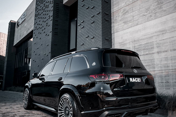 Фото дисков Brixton Forged LX07 Алмазная проточка на Mercedes-Benz GLS (X167)