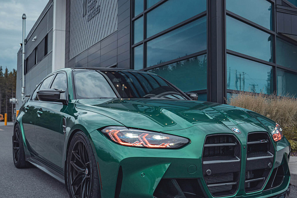 Фото дисков HRE R101 Lightweight Черный глянец на BMW 3/M3 (G2x/G80)