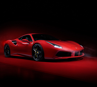 Фото дисков Vossen EVO-1 (3-Piece) на Ferrari 488