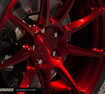 Фото дисков BC Forged RZ39 на Volkswagen Golf VII