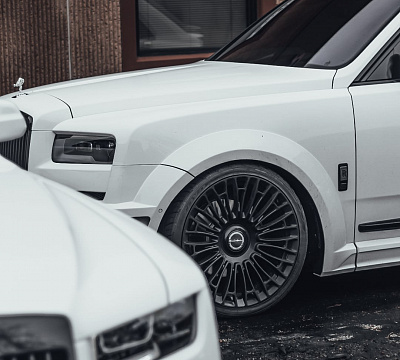 Фото дисков Brixton Forged LX01 на Rolls-Royce Cullinan