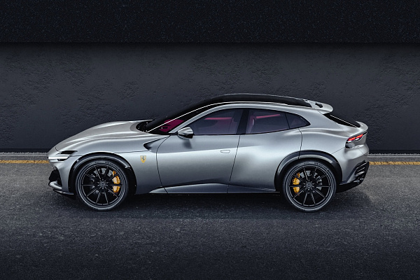 Фото дисков Brixton Forged FDE11 Черный сатин на Ferrari Purosangue