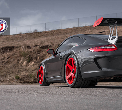 Фото дисков HRE 305M на Porsche 911 VI