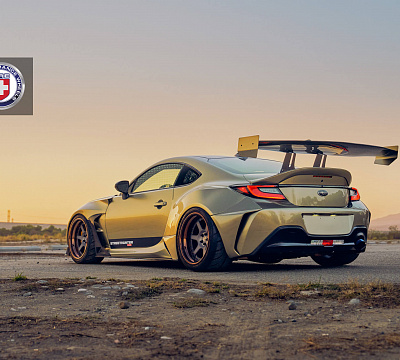 Фото дисков HRE C106 на Subaru BRZ II