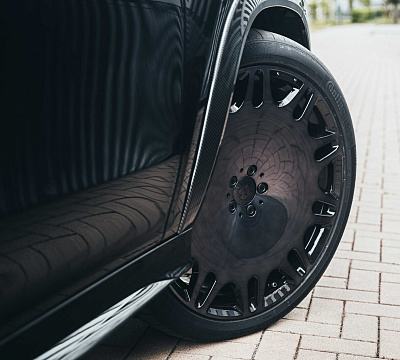 Фото дисков BRABUS Monoblock M (Platinum Edition) на Mercedes-Benz GLS (X167)