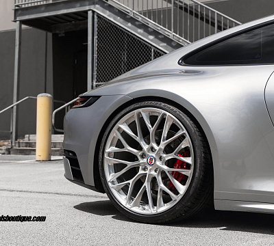 Фото дисков HRE P200 на Porsche 911 VIII