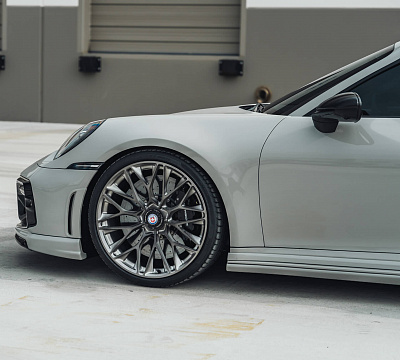 Фото дисков HRE P200 на Porsche 911 VIII