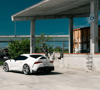 Фото дисков Vossen HF-1 на Toyota Supra A90