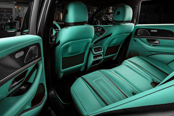 Фото дисков Carlex Design G-Falcon Сатиновый графит на Mercedes-Benz GLE II