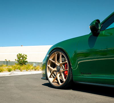 Фото дисков HRE R101 Lightweight на Porsche 911 VII