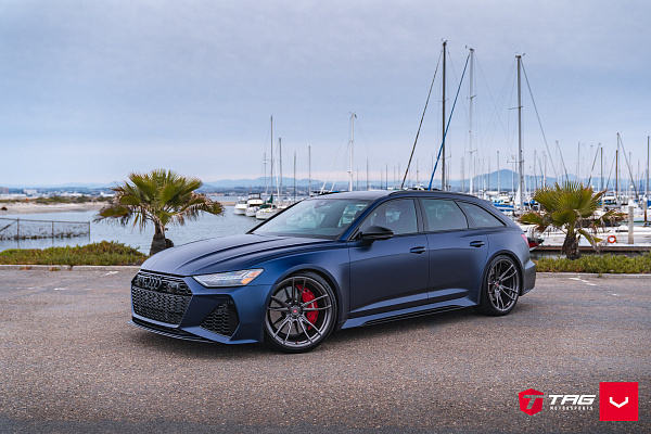 Фото дисков Vossen S17-06 Глянцевый темный лак на Audi A/RS 6 (C8)