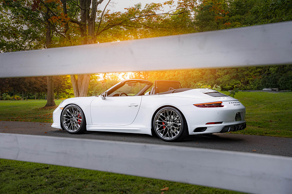 Фото дисков HRE P200 Глянцевый тонированный лак на Porsche 911 VII