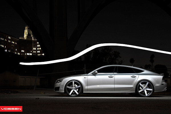 Фото дисков Vossen CV3 Алмазная проточка на Audi A/RS 7 (4G)