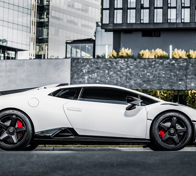Фото дисков Brixton Forged TR05 на Lamborghini Huracan