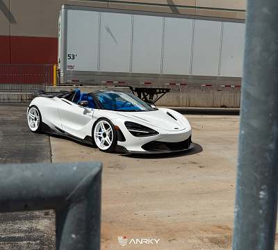 Фото дисков Anrky AN27 на McLaren 720S