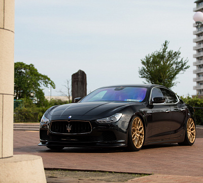 Фото дисков Vossen HF-2 на Maserati Ghibli