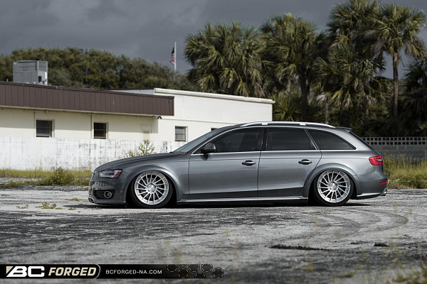 Фото дисков BC Forged HCA215 Глянцевый лак на Audi A/S/RS 4 (B8)