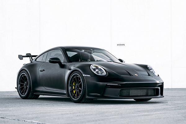 Фото дисков Savini SV10 Черный сатин на Porsche 911 VIII