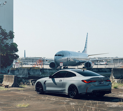 Фото дисков Vossen HF-3 на BMW 4/M4 (G22/G82)